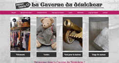 Desktop Screenshot of lacavernedudenicheur.com